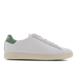 Homme Chaussures - Clae Bradley California - White Leather-Loden Green-White