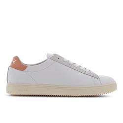 Homme Chaussures - Clae Bradley California - White Leather-Canyon Sunset-White