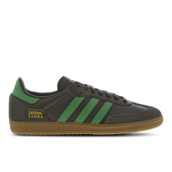Uomo Scarpe - adidas Samba OG - Shadow Olive-Shadow Olive-Gum4