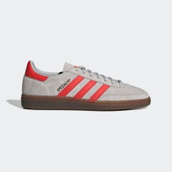 Uomo Scarpe - adidas Handball Spezial - Grey Two-Hires Red-Gold Metallic