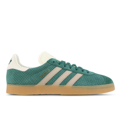 Homme Chaussures - adidas Gazelle - Collegiate Green-Wonder Beige-Gold Metallic