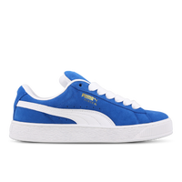 Navy puma store suede mens