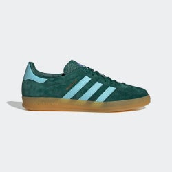 Homme Chaussures - adidas Gazelle Indoor - Collegiate Green-Hazy Sky-Victory Gold