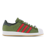 Green-Red-Beige Tan