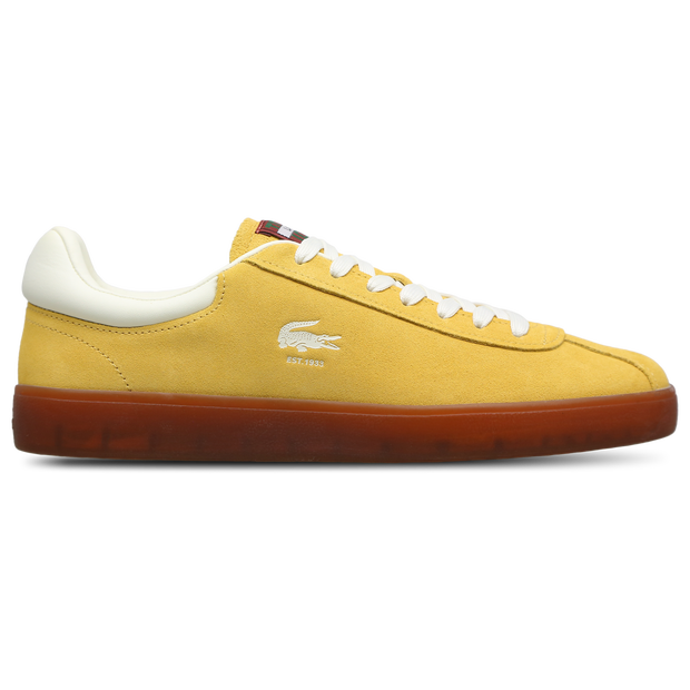 Image of Lacoste Baseshot male Scarpe - Giallo - Scamosciato - Foot Locker035