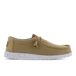 Herren Schuhe - HEYDUDE Wally Washed Canvas - Walnut-Tan