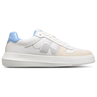 Homme Chaussures - Calvin Klein Chunky Cupsole Mono - Bright White-Dusk Blue