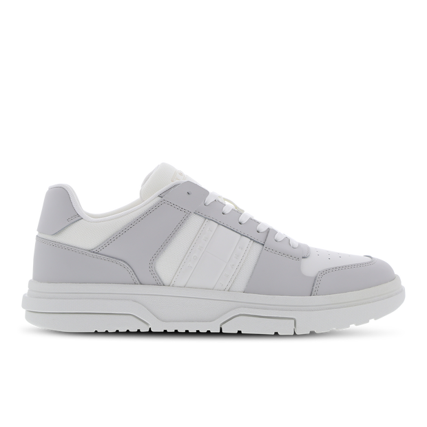 Tommy Jeans Cupsole Ess Men Shoes - White - Size: 6.5 - Leather - Foot Locker