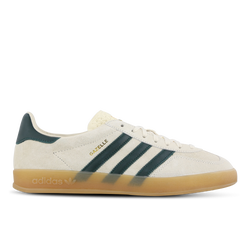 Homme Chaussures - adidas Gazelle Indoor - Cream White-Collegiate Green-Gum 3