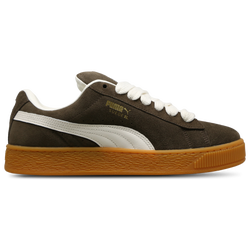 Men Shoes - Puma Suede Xl - Chestnut Brown-Warm White-Gold