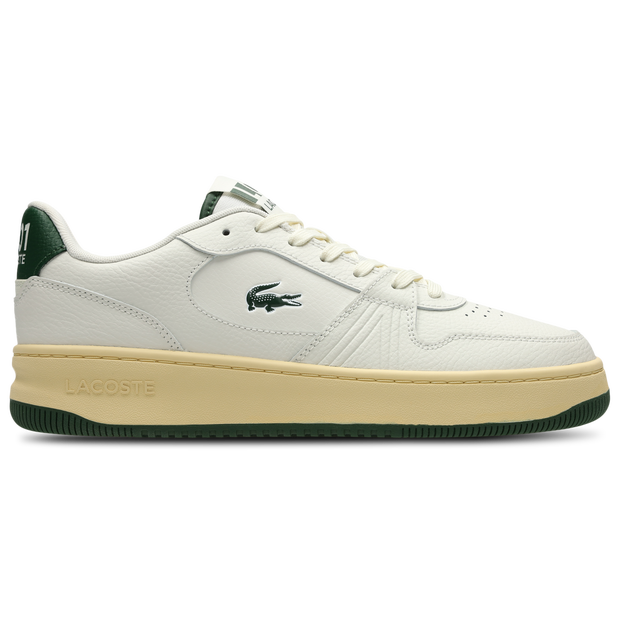 Lacoste L001 Men's Sneakers - White - Size 7.5 - Suede - 48SMA0021_1Y5