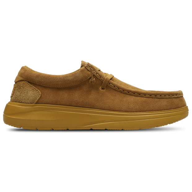 Image of HEYDUDE Suede male Scarpe - Marrone - Scamosciato - Foot Locker035