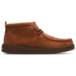 Men Shoes - HEYDUDE Wally Mid Gripr Warmth - Brown-Brown