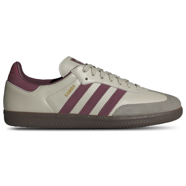 adidas Samba OG Putty Grey Maroon - ID1482
