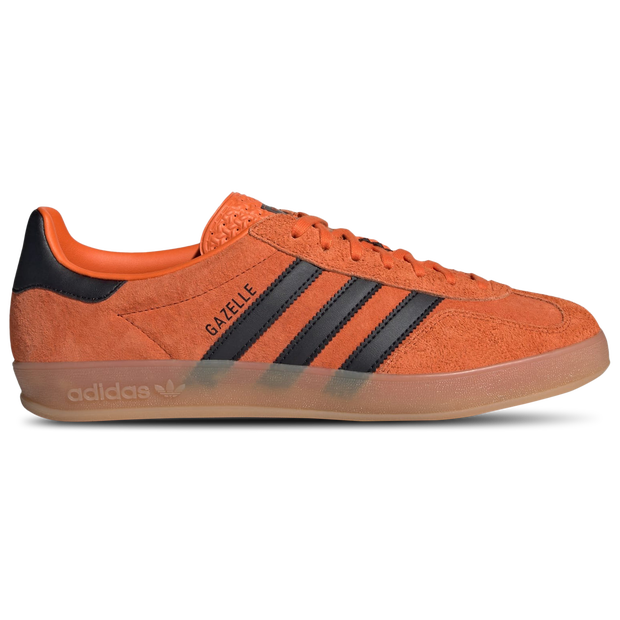 Adidas Men's Gazelle Indoor in Orange/Core Black/Gum - JI3905