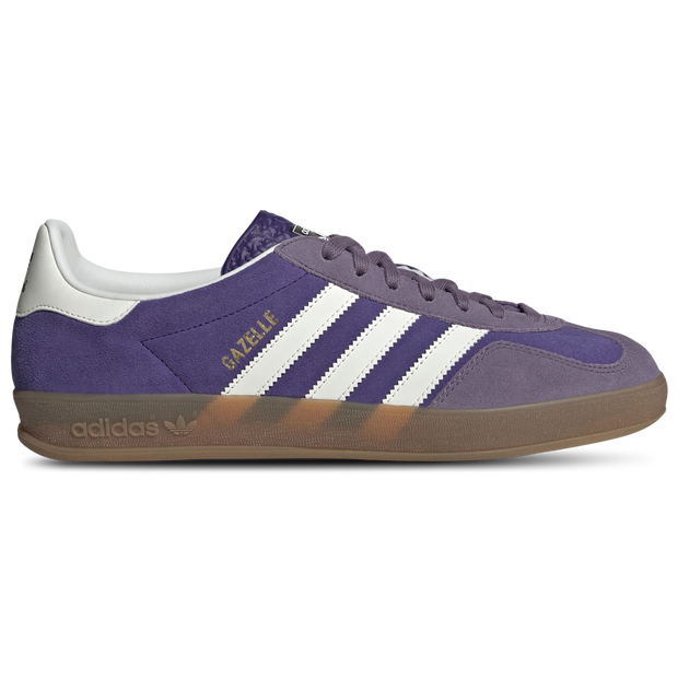 Adidas Men's Gazelle Indoor in Collegiate Purple/Ftwr White/Shadow Violet - IF9645