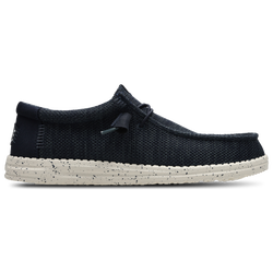 Men Shoes - HEYDUDE Wally Stretch Sox - Navy-Navy