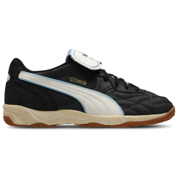 Puma King Indoor D10 Men Shoes - Black - Size: 6.5 - Leather - Foot Locker - 403628-01