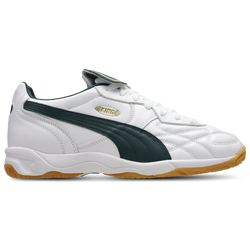 Heren Schoenen - Puma King Indoor - White-Green Terrain