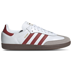 Hombre Zapatillas - adidas Samba OG - Cloud White-Preloved Ruby