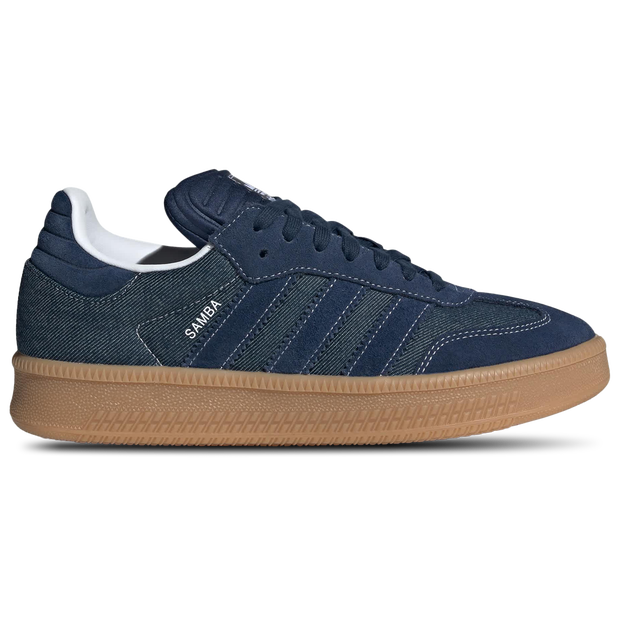 Image of Adidas Samba male Scarpe - Blu - Pelle - Foot Locker035