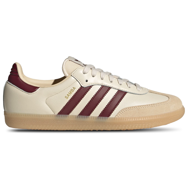 Sneakers adidas Samba OG Wonder White/ Off White/ Silver Met. - JS3830