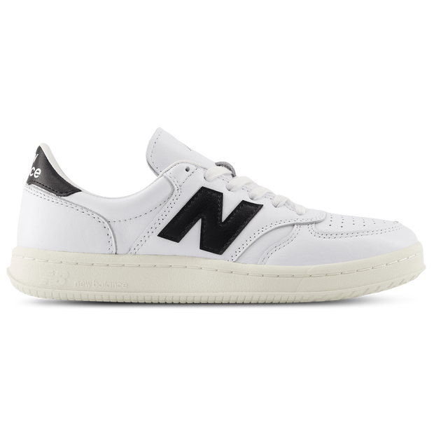 New Balance Unisex T500 Sneakers - White/Black - CT500CLA