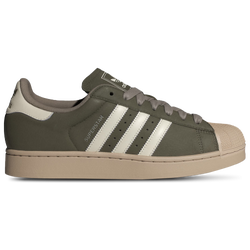 Herren Schuhe - adidas Superstar II - Olive Strata-Off White