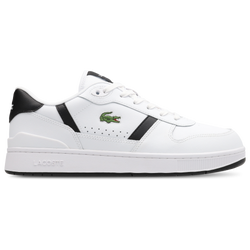 Hombre Zapatillas - Lacoste T-clip - Wht-Blk-White