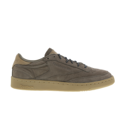 Men Shoes - Reebok Club C - Stone Grey-Stone Grey-Gum