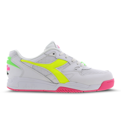 Men Shoes - Diadora Rebound Ace - White-Yellow-Green
