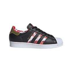 Men Shoes - adidas Superstar - Core Black-Gold Metallic-Ftwr White
