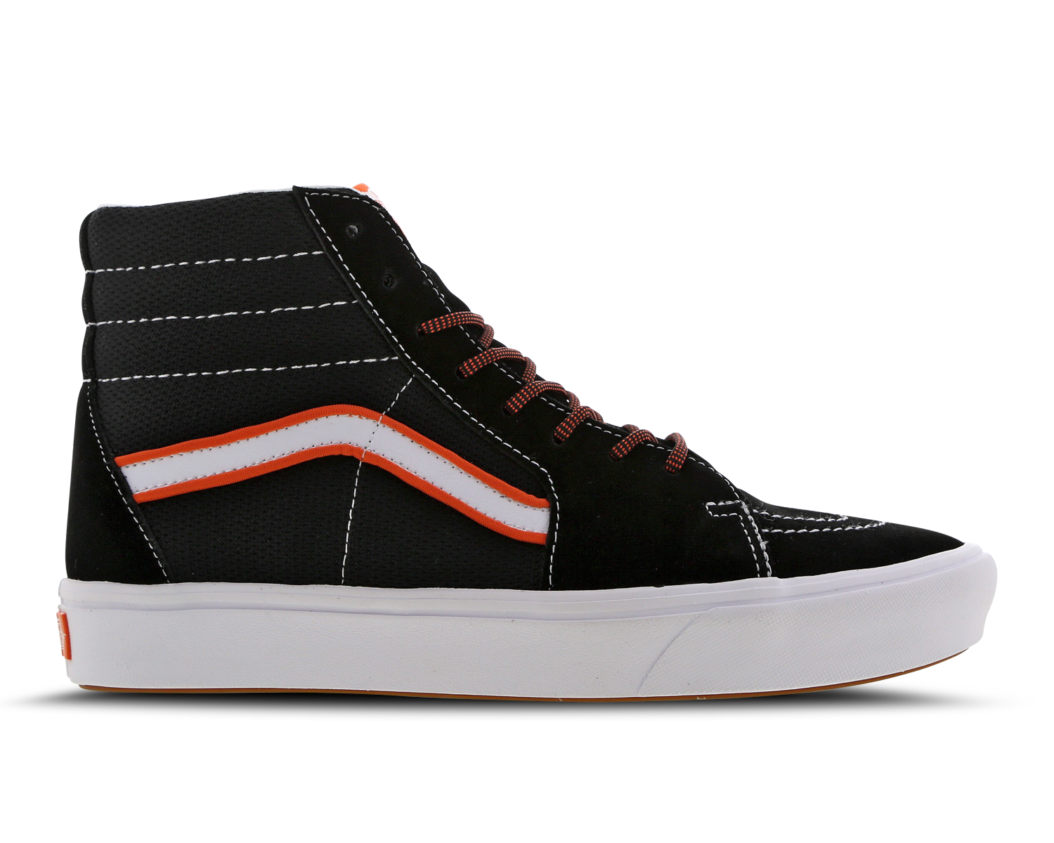 vans noir et orange