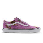 Pink-Pink-White- E-VANS OLD SKOOL REAL TREE WILD ORCHID