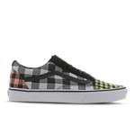 White-Black-Yellow- C+VANS OLD SKOOL PLAID PASTEL/WHT