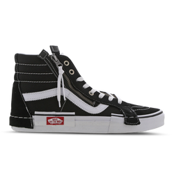 Men Shoes - Vans Sk8-Hi Cap - Black-Black-White