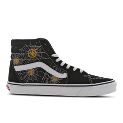 Men Shoes - Vans Sk8-hi - Black-White-Yellow