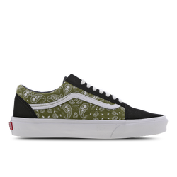 Homme Chaussures - Vans Old Skool - Paisley Suede Black-Olive