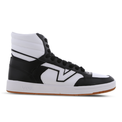 Men Shoes - Vans Lowlands High - Black-True White