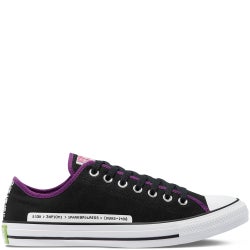 Men Shoes - Converse Chuck Taylor All Star  Lo - Black-White-Bold Wasabi