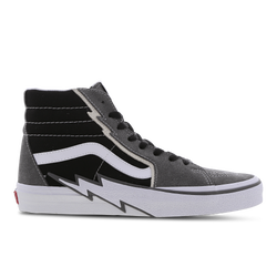 Men Shoes - Vans Sk8-Hi - Black-Grey-White