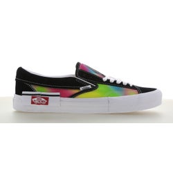 Men Shoes - Vans Slip Skool - Black-Green-Yellow