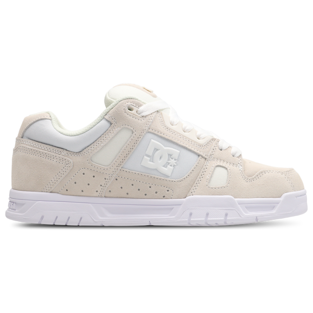 DC Shoes Stag Uomo - Sneakers Bianco - Taglia 43 - Pelle