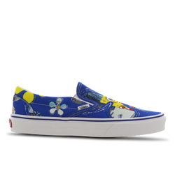 Men Shoes - Vans Slip On Spongebob - Blue-Yellow-White