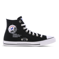 Men Shoes - Converse Chuck Taylor All Star High - Black-High Risk Red-White