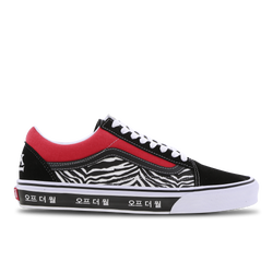 Men Shoes - Vans Old Skool - Racing Red-True Blue