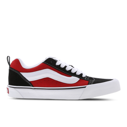 Uomo Scarpe - Vans Knu Skool - Red-True White