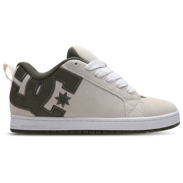 DC Shoes Court Graffik male Scarpe - Olivo - Scamosciato - Foot Locker