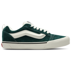 Men Shoes - Vans Knu Skool - Pig Suede Green-White