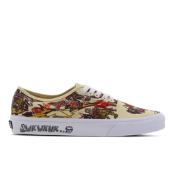 Men Shoes - Vans Authentic - Black-Red-Yellow
